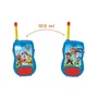 Lexibook Talkies-Walkies Pat' Patrouille pour enfants, portée 100 mètres, 2 canaux, piles 9V - Jeu d'aventure communicant
