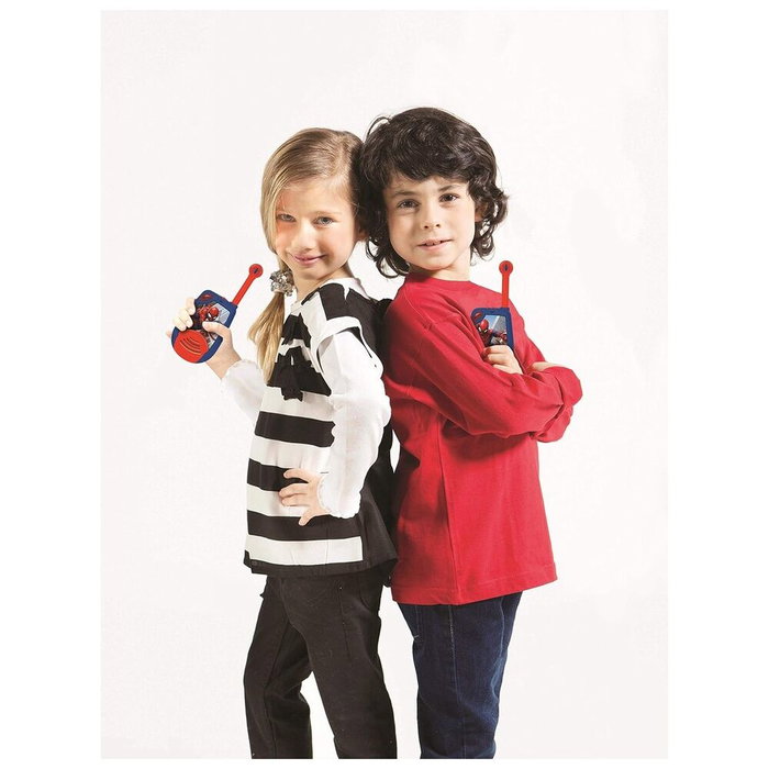 Lexibook Talkies-Walkies Spider-Man - Portée 2 km - Rouge et Bleu
