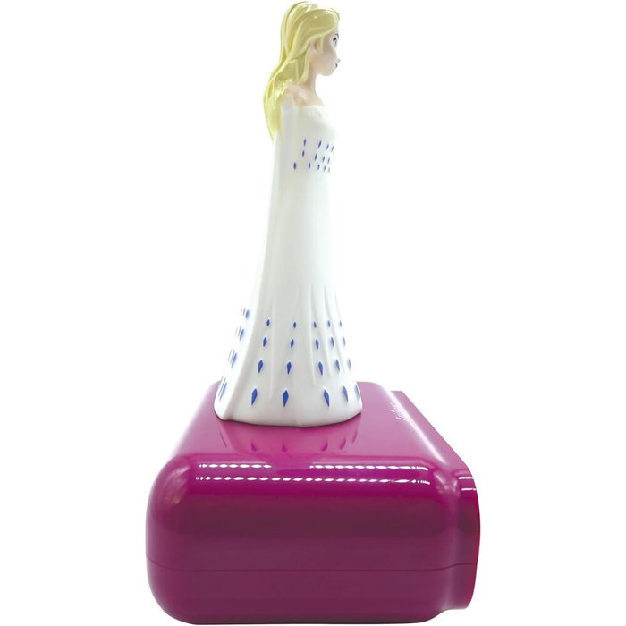 Lexibook Réveil veilleuse Elsa La Reine des Neiges - Blanc, Violet