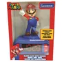 Lexibook Réveil Veilleuse Digital Super Mario 3D Lumineux et Sonore Bleu et Rouge avec Écran LCD et Effets Sonores pour Enfant