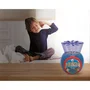 Lexibook Réveil Projecteur Pat' Patrouille avec Veilleuse Minuterie pour Enfants - Écran LCD Rétroéclairé, Alarme Snooze, Alimentation sur Piles