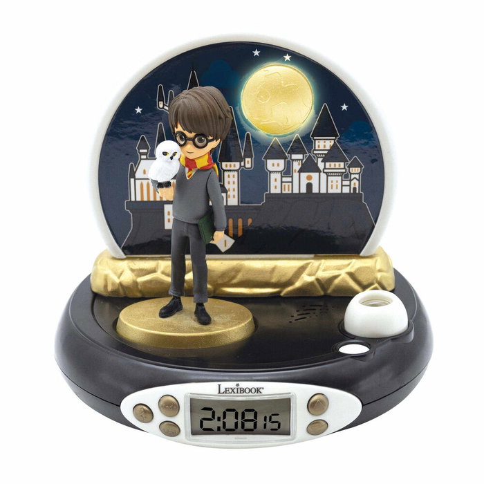 LEXIBOOK Réveil Projecteur numérique 3D Harry Potter avec lumière nocturne et effets sonores - Fonctionne sur piles LEXIBOOK Réveil Projecteur numérique 3D Harry Potter avec lumière nocturne et effets sonores - Fonctionne sur piles