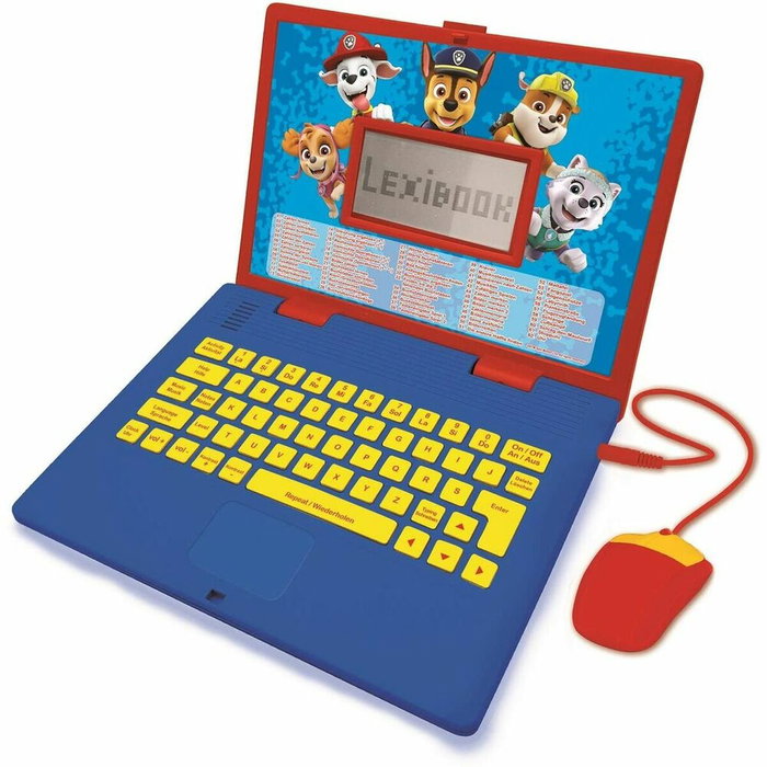 Lexibook Ordinateur éducatif bilingue La Pat' Patrouille - 124 activités Lexibook Ordinateur éducatif bilingue La Pat' Patrouille - 124 activités