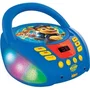 Lexibook Lecteur CD Bluetooth Paw Patrol Pat' Patrouille avec Effets Lumineux, Microphone et Audio Auxiliaire pour Enfants