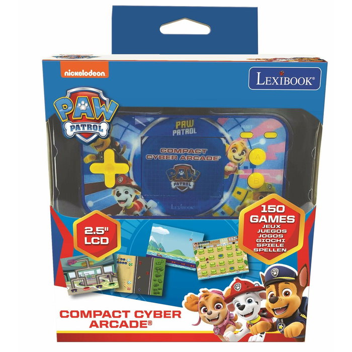 Lexibook Console de jeux portable enfant Compact Cyber Arcade - 150 jeux - La Pat' Patrouille