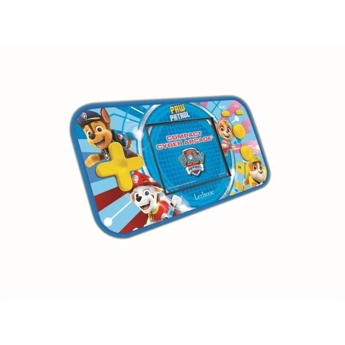 Lexibook Console de jeux portable Pat' Patrouille pour enfant - 150 jeux inclus avec Chase et Marcus - Écran LCD couleur 2,5 pouces Cyber Arcade