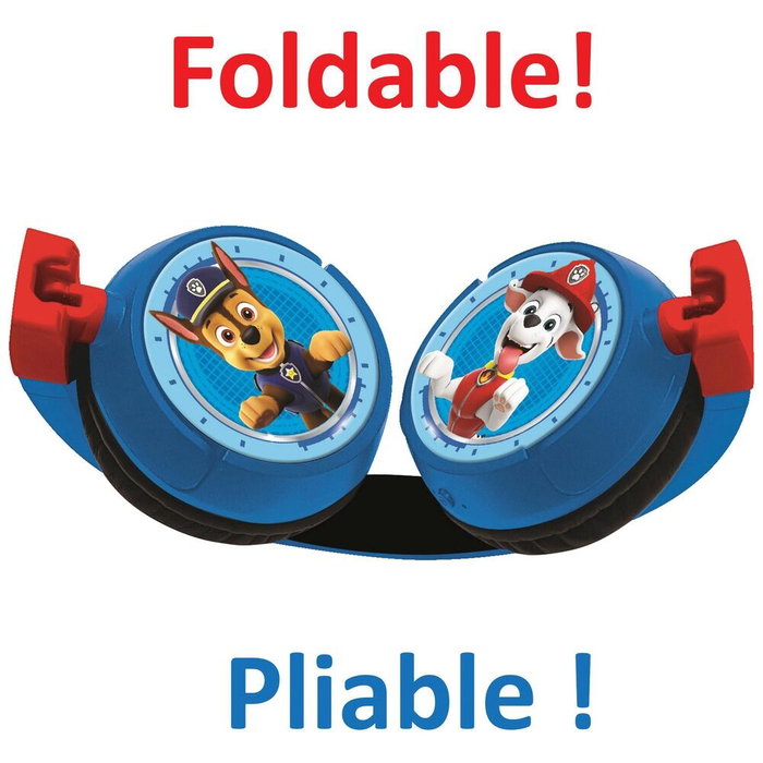 LEXIBOOK Casque 2-en-1 Pat' Patrouille Bluetooth et filaire