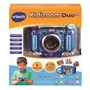 Vtech Kidizoom Duo DX Appareil Photo Enfant Bleu - Double Objectif, Filtres Dynamiques, Jeux en Réalité Augmentée - 3 à 12 ans