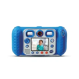 Vtech Kidizoom Duo DX Appareil Photo Enfant Bleu - Double Objectif, Filtres Dynamiques, Jeux en Réalité Augmentée - 3 à 12 ans
