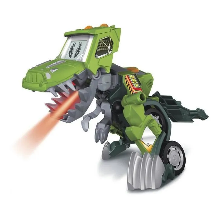 VTech Switch & Go Dinos Drex, Super T-Rex - Jouet interactif transformable T-Rex en Jeep tout-terrain pour enfants dès 4 ans