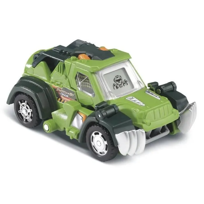 VTech Switch & Go Dinos Drex, Super T-Rex - Jouet interactif transformable T-Rex en Jeep tout-terrain pour enfants dès 4 ans