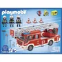 Playmobil 9463 Camion de pompiers avec échelle pivotante - Jouet City Action pour enfants dès 4 ans (89 pièces)