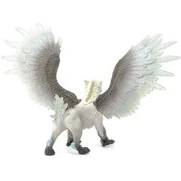 Schleich 70143 Figurine Griffon de Glace ELDRADOR, Jouet d'Action Réaliste aux Ailes Mobiles, Cadeau pour Enfants dès 7 Ans