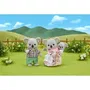 Sylvanian Families Famille Koala 5310 - Personnages Articulés Habillés - Maman, Papa et Bébé - Jouet Enfant 3 ans et plus