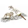Clementoni Science & Jeu Archéo Ludic - Kit de Fouilles Fossiles T-Rex et Tricératops - Jeu Éducatif Archéologie - À Partir de 8 Ans