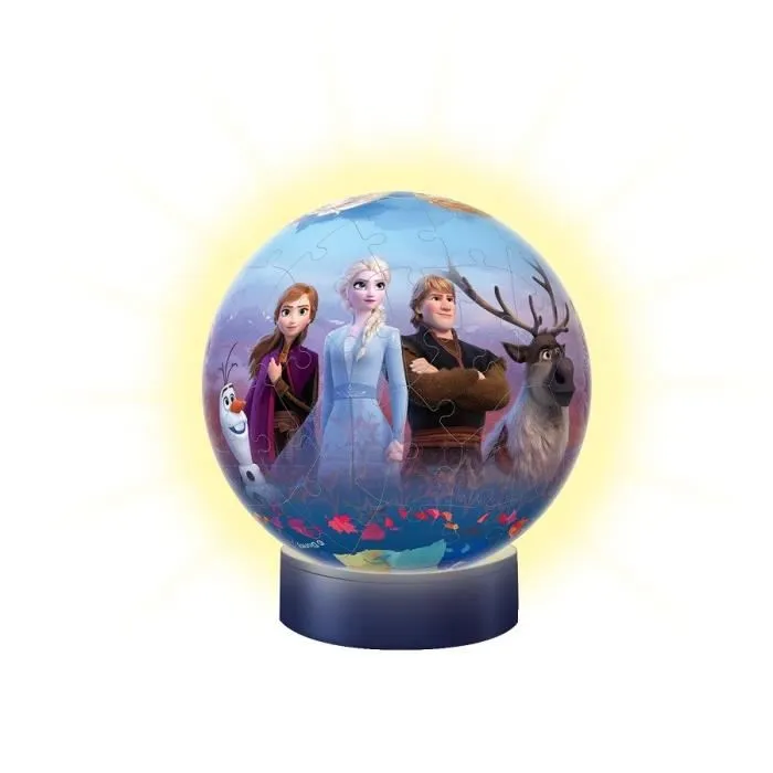 Ravensburger Puzzle 3D Rond La Reine des Neiges 2 72 pièces Illuminé Ravensburger Puzzle 3D Rond La Reine des Neiges 2 72 pièces Illuminé