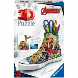 Ravensburger Puzzle 3D Sneaker Avengers - Pot à crayons 108 pièces