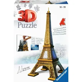 Ravensburger Puzzle 3D Tour Eiffel - 216 pièces - Architecture et monument - Sans colle - Easyclick