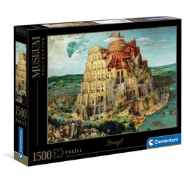 CLEMENTONI Puzzle La Tour de Babel Brueghel 1500 pièces