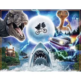 Ravensburger - Puzzle 2000 pièces Les films cultes d'Universal - Cinéma - Puzzle adulte - Multicolore