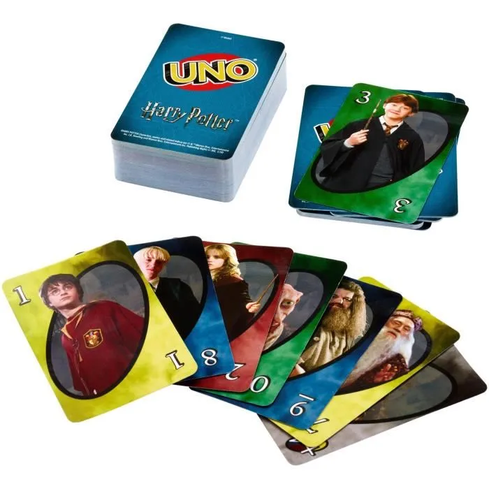 Mattel Games UNO Harry Potter Jeu de Société 7 ans et + FNC42