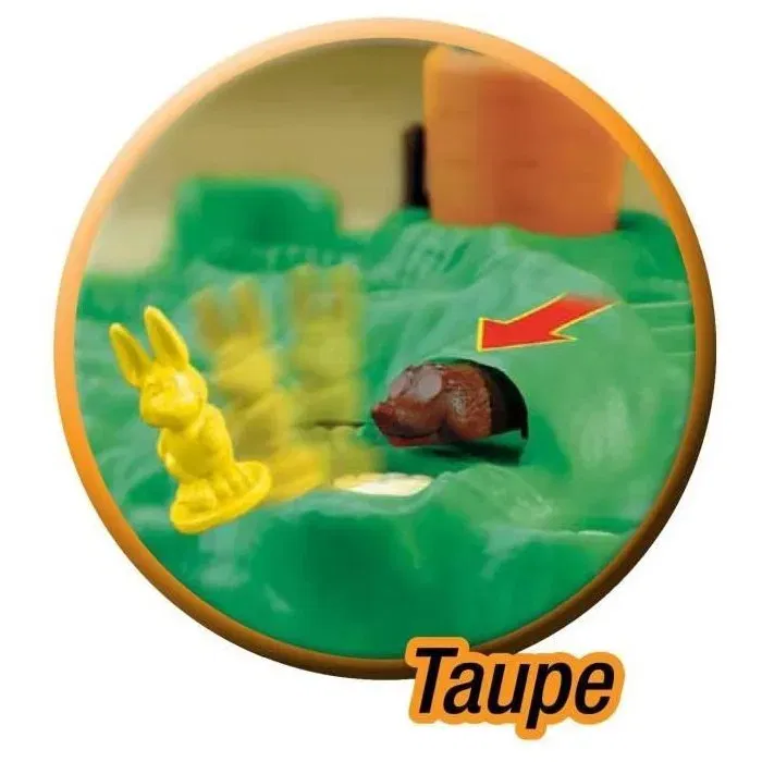 Ravensburger - Croque Carotte 22223 - Jeu de parcours et de hasard pour enfants dès 4 ans - 2 à 4 joueurs
