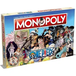 Winning Moves Monopoly One Piece - Jeu de société - Version française - Avec plateau, pions, cartes et billets