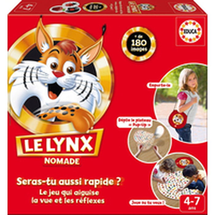 Educa Le Lynx Nomade - Jeu de voyage pop-up