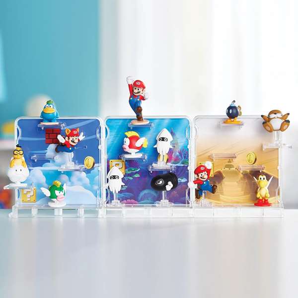 Epoch Jeu de Balance Super Mario Sky Stage avec 3 Figurines (Plateau et Dés), Jouet pour Enfants de 4 Ans et Plus, 12.8 x 10.5 cm Epoch Jeu de Balance Super Mario Sky Stage avec 3 Figurines (Plateau et Dés), Jouet pour Enfants de 4 Ans et Plus, 12.8 x 10.5 cm