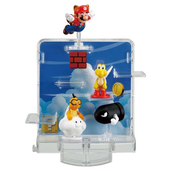 Epoch Jeu de Balance Super Mario Sky Stage avec 3 Figurines (Plateau et Dés), Jouet pour Enfants de 4 Ans et Plus, 12.8 x 10.5 cm Epoch Jeu de Balance Super Mario Sky Stage avec 3 Figurines (Plateau et Dés), Jouet pour Enfants de 4 Ans et Plus, 12.8 x 10.5 cm