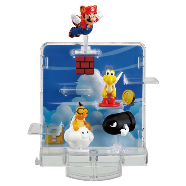Epoch Jeu de Balance Super Mario Sky Stage avec 3 Figurines (Plateau et Dés), Jouet pour Enfants de 4 Ans et Plus, 12.8 x 10.5 cm Epoch Jeu de Balance Super Mario Sky Stage avec 3 Figurines (Plateau et Dés), Jouet pour Enfants de 4 Ans et Plus, 12.8 x 10.5 cm