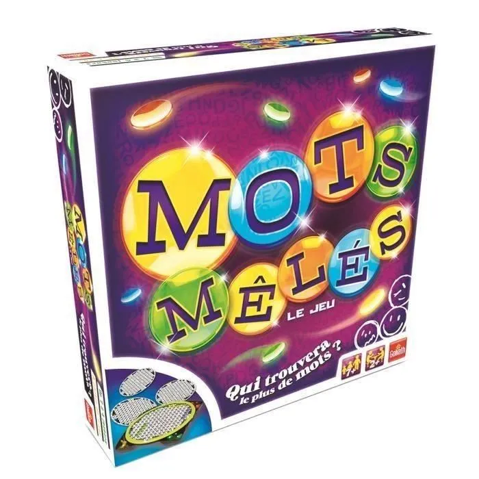 Goliath - Mots Mêlés - Jeu de société et de famille de mots rapide