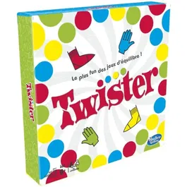 Hasbro Gaming Twister Jeu d'équilibre et de contorsion classique pour enfants à partir de 6 ans