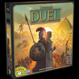 Asmodée - Repos Production - 7 Wonders : Duel - Unbox Now - Jeu de société stratégique - À partir de 10 ans - 2 joueurs - 30 minutes - Français