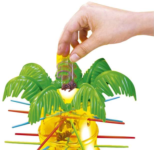 Mattel Jeu Monos Locos - Jeu de société pour enfants et adultes (dès 5 ans) - Version espagnole