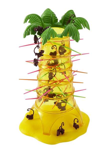 Mattel Jeu Monos Locos - Jeu de société pour enfants et adultes (dès 5 ans) - Version espagnole