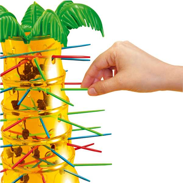 Mattel Jeu Monos Locos - Jeu de société pour enfants et adultes (dès 5 ans) - Version espagnole