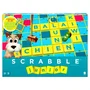 Mattel Games Scrabble Junior, jeu de société pour enfants de 6 ans et plus, plateau réversible 2 niveaux, apprentissage lecture et mots, référence Y9668