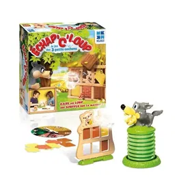 Megableu - Échap'O Loup : Le jeu des 3 petits cochons - Jeu de société pour enfants - Version française