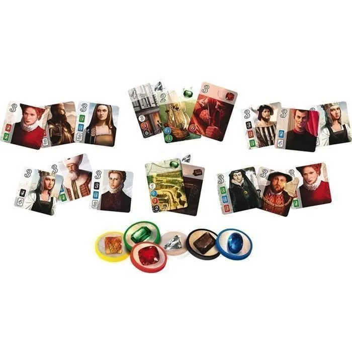 Asmodee Splendor - Jeu de société tactique et rapide - À partir de 10 ans - 2 à 4 joueurs - 30 min - Version française