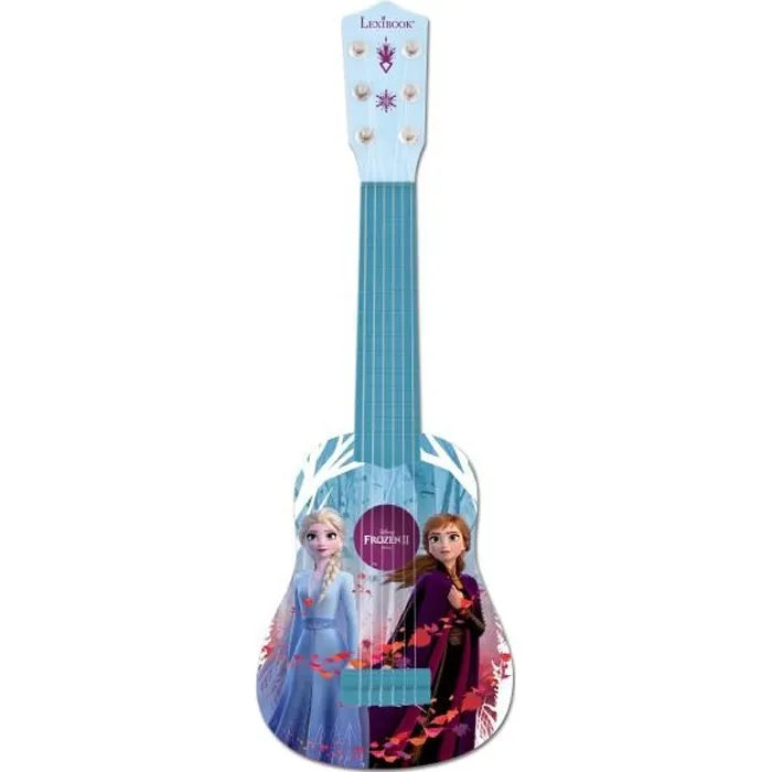 Lexibook Guitare Enfant Frozen Reine des Neiges - 53 cm, 6 Cordes Nylon, Accordable, avec Guide d'Apprentissage - Bleu Lexibook Guitare Enfant Frozen Reine des Neiges - 53 cm, 6 Cordes Nylon, Accordable, avec Guide d'Apprentissage - Bleu
