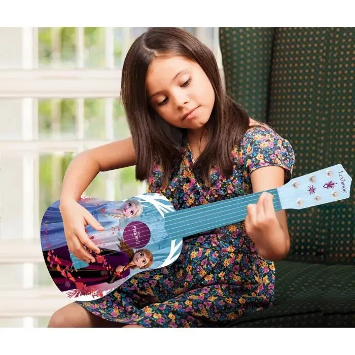Lexibook Guitare Enfant Frozen Reine des Neiges - 53 cm, 6 Cordes Nylon, Accordable, avec Guide d'Apprentissage - Bleu Lexibook Guitare Enfant Frozen Reine des Neiges - 53 cm, 6 Cordes Nylon, Accordable, avec Guide d'Apprentissage - Bleu