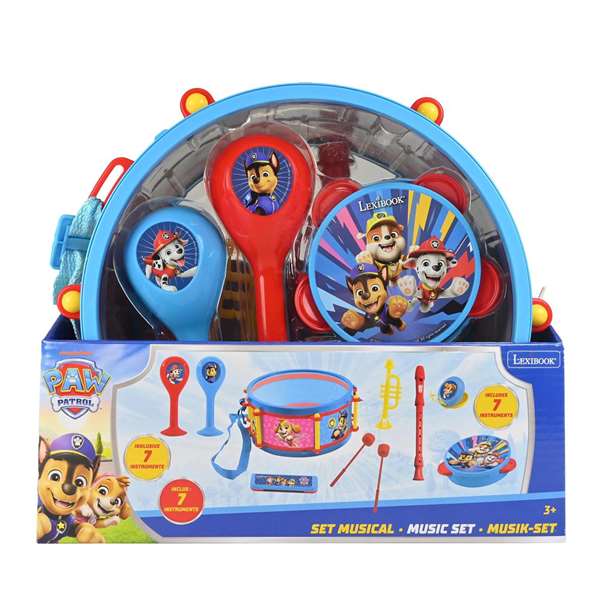 Lexibook Set musical Paw Patrol 7 pièces