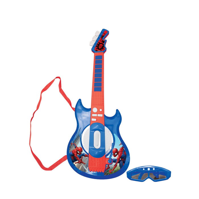 Lexibook Guitare électronique lumineuse Spider-Man avec lunettes et micro