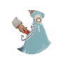 Smoby Porteur Scooter Bleu