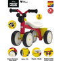 Smoby Porteur Mickey Mouse Rookie en métal - Rouge