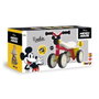 Smoby Porteur Mickey Mouse Rookie en métal - Rouge