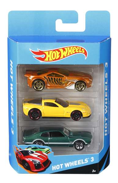 Hot Wheels Coffret de 3 Véhicules Détaillés Assortis Hot Wheels Coffret de 3 Véhicules Détaillés Assortis