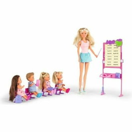 Simba Dickie Group Steffi Love Maîtresse d'école avec 4 élèves et accessoires