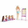 Simba Dickie Group Steffi Love Maîtresse d'école avec 4 élèves et accessoires